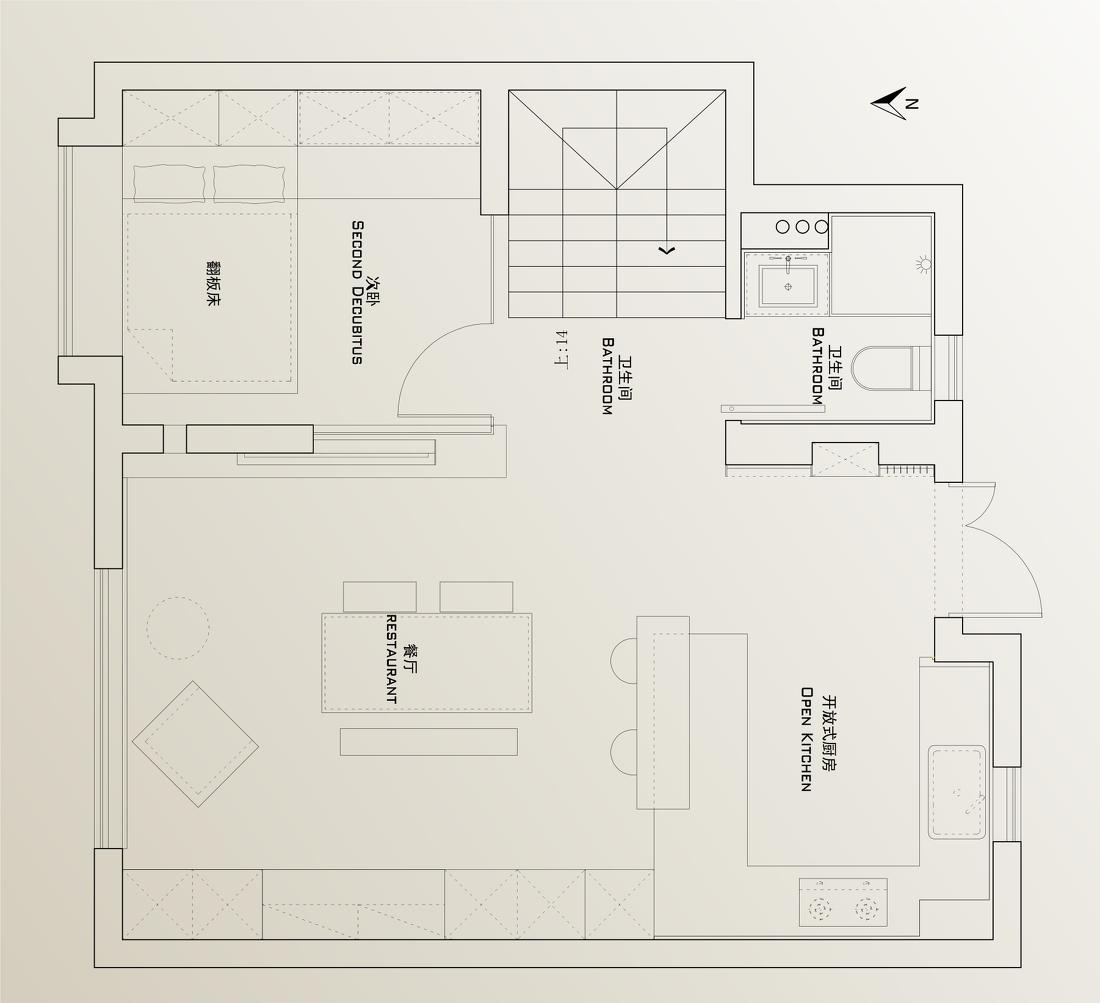 《客厅去哪儿了?》上海婚房创新设计丨中国上海-11