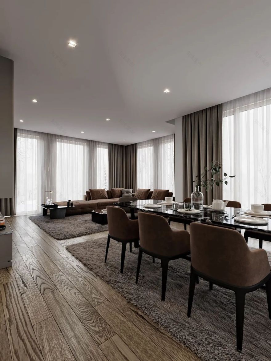 别墅豪宅 室内设计丨阿曼丨ZEBRANO,Buro One-59