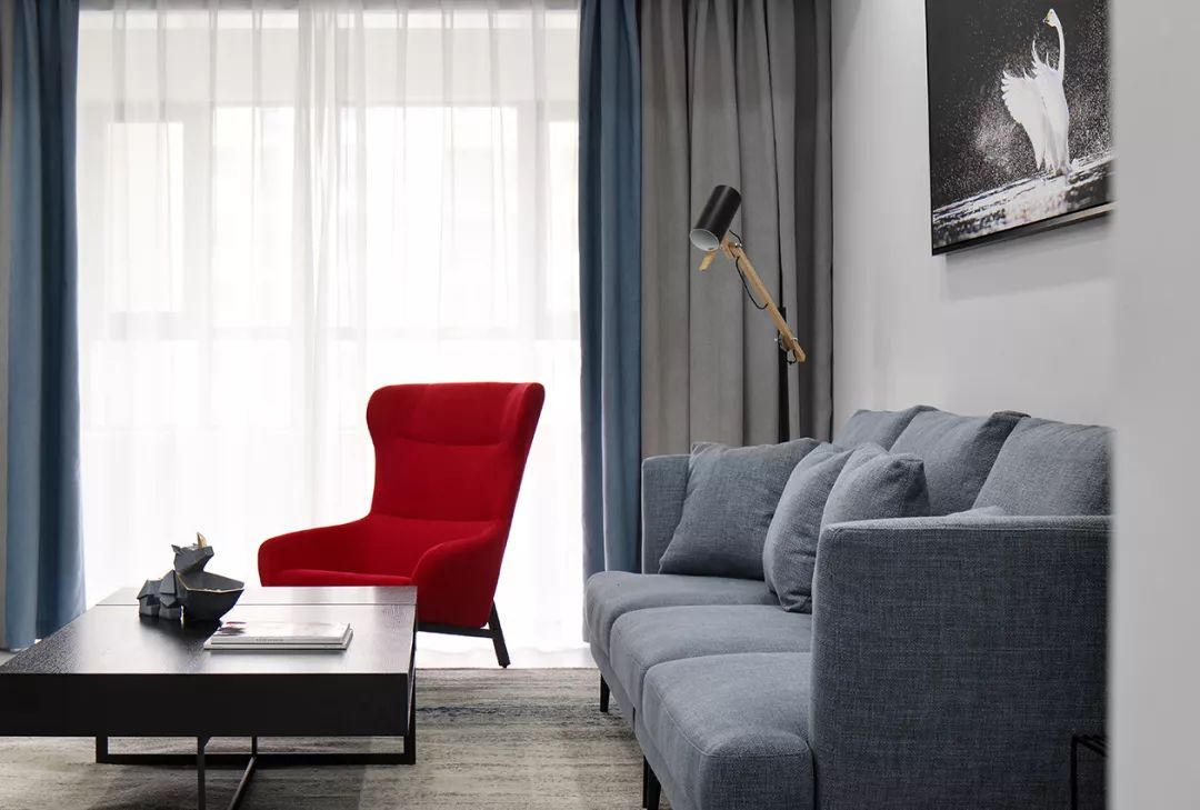 蓝色圆舞曲 | 锦瀚装饰打造梦幻家居空间-6