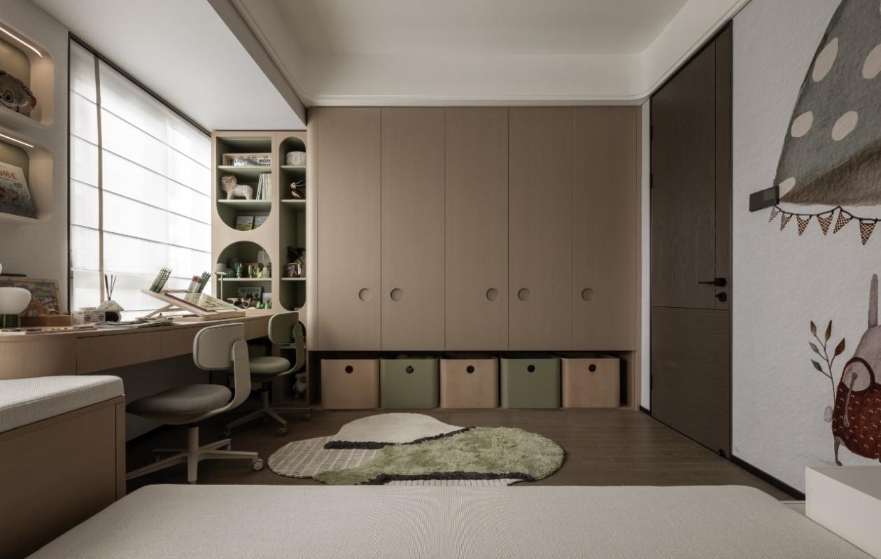 金秋设计 | 重庆永川万科城119㎡户型样板间-21