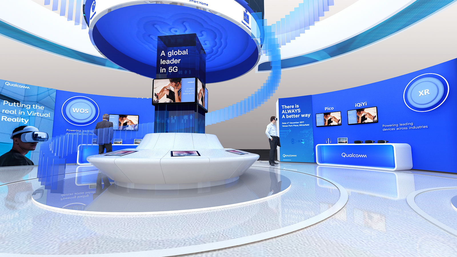 高通骁龙 5G 移动大会展台-2