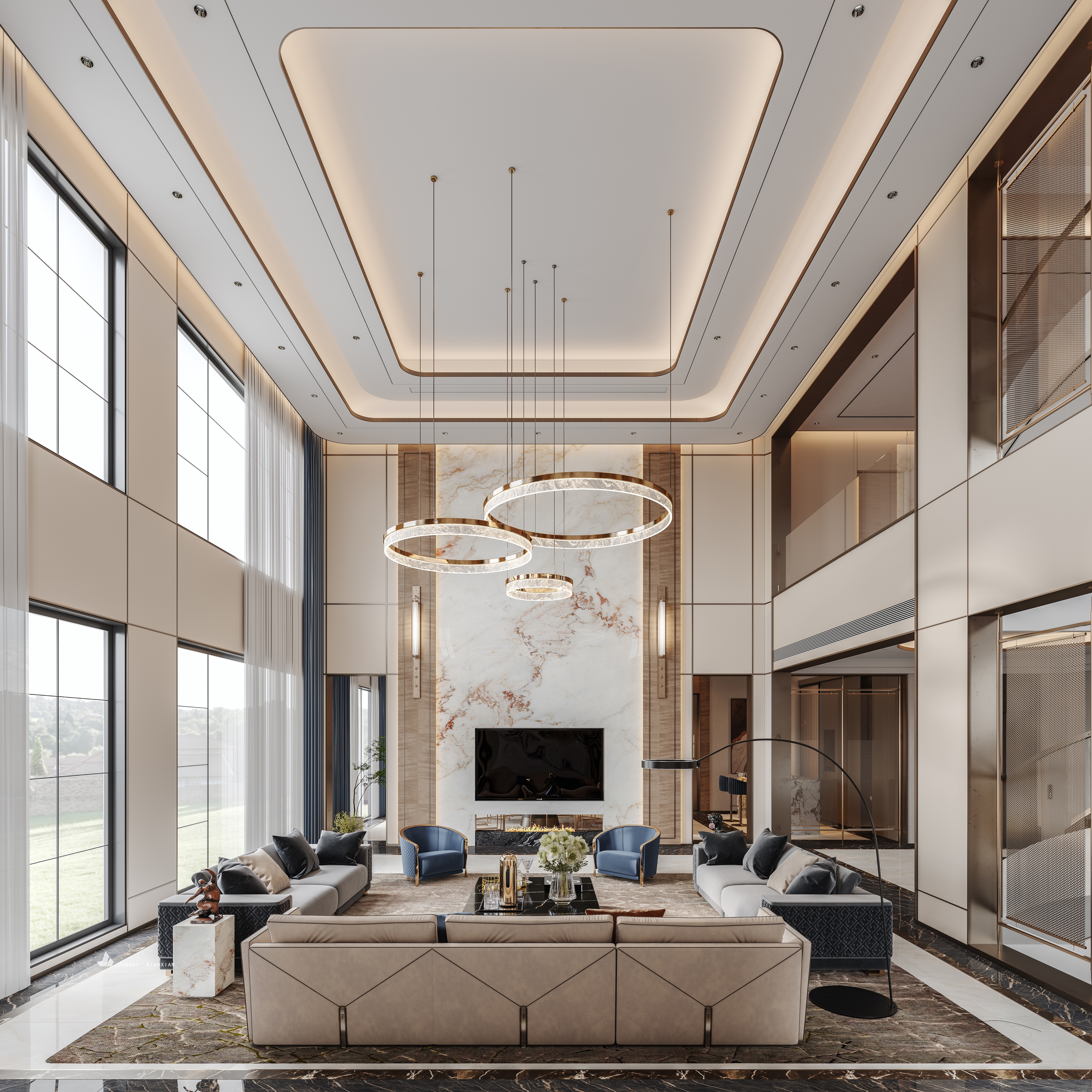 轻奢别墅案例集-25