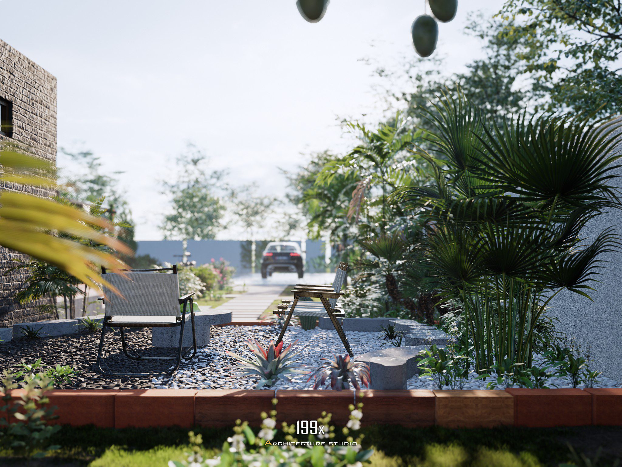 草图大师房屋外部模型丨My Hong Vu-13