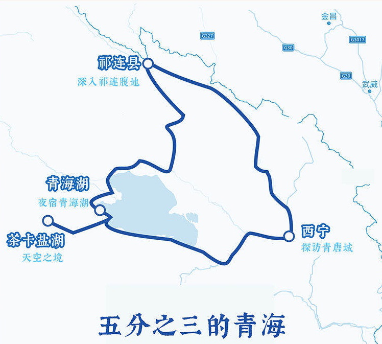 青海之旅 | 祁连山脉、茶卡盐湖、青海湖的惊艳设计-7