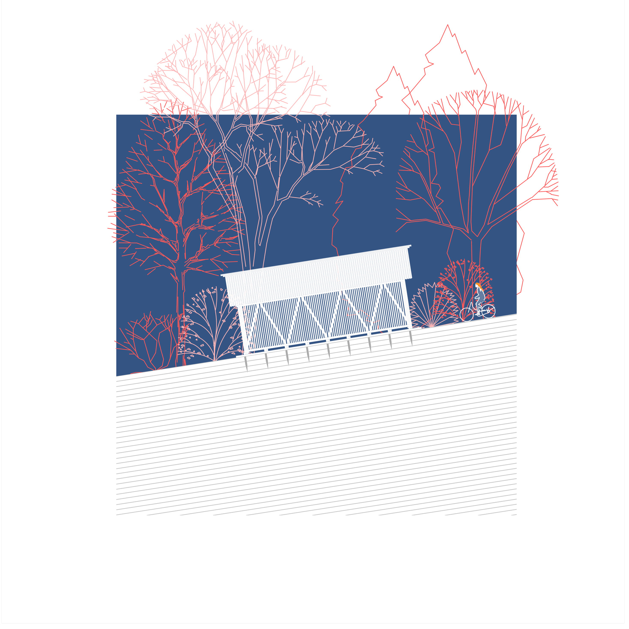 Slanted House / Paradigma Ariadné-17