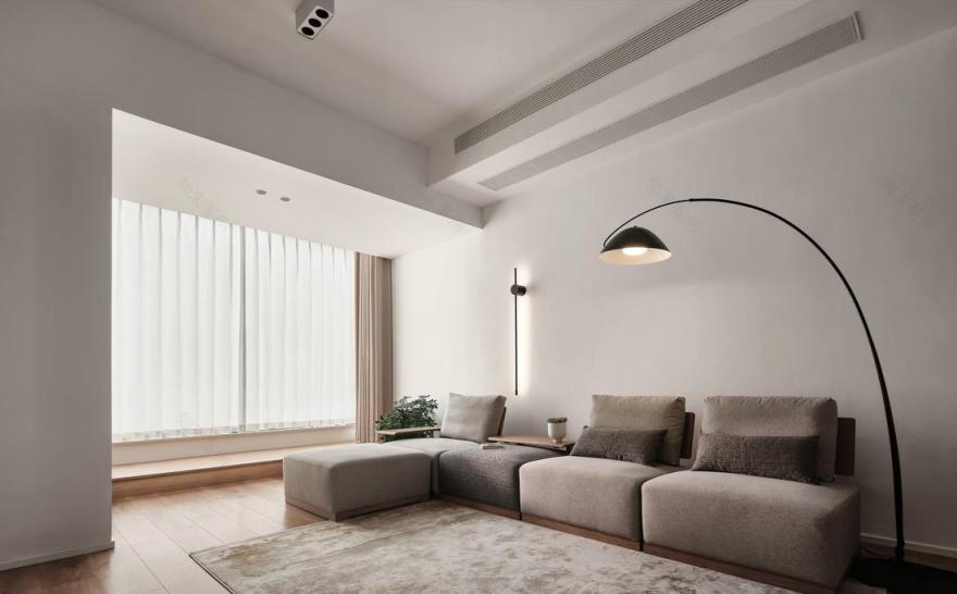 自然惬意!灰调叠墅亲子时光-6