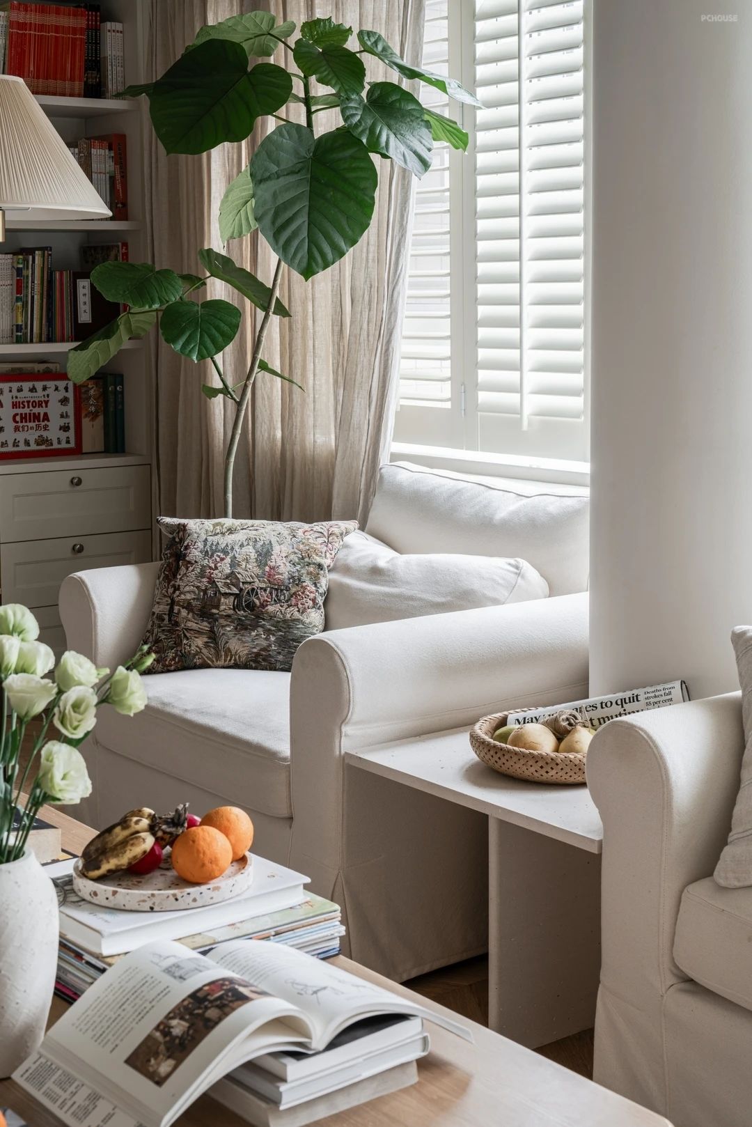 200㎡四口之家旧房改造丨PChouse家居画报-19