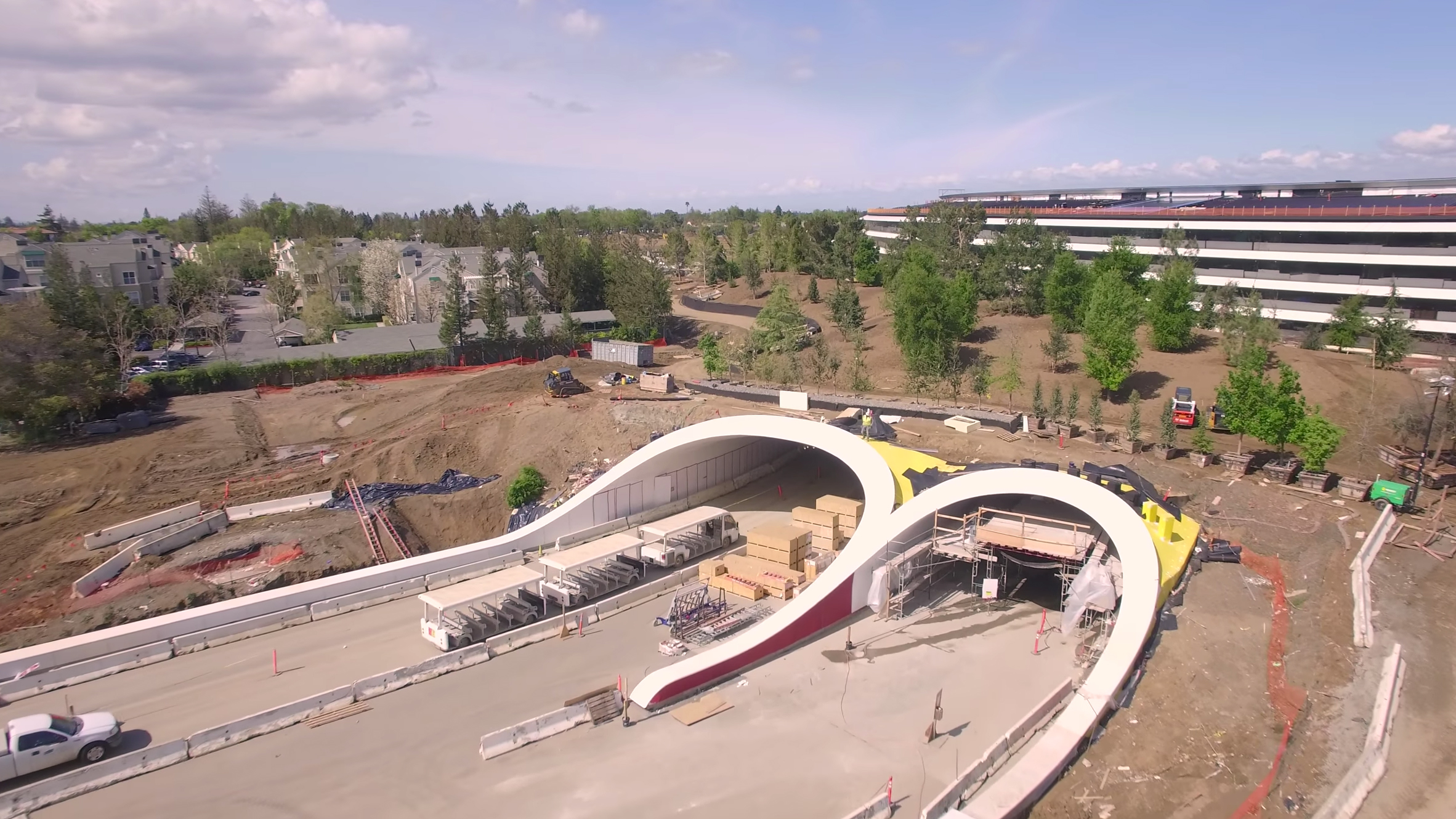 Drone footage captures Apple Park as it prepares to welcome employees-15