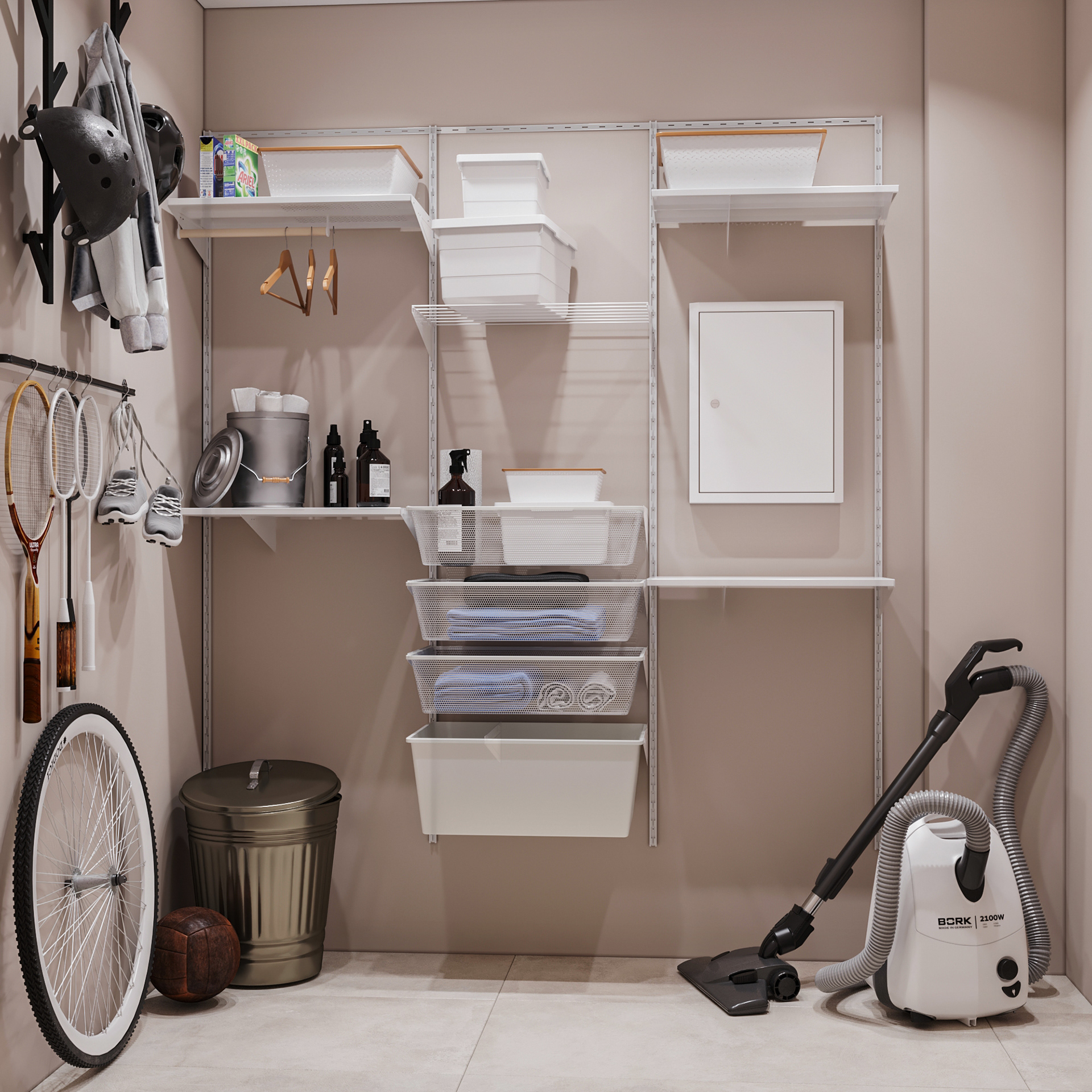 梦想中的个性化浴室与储藏室设计-13