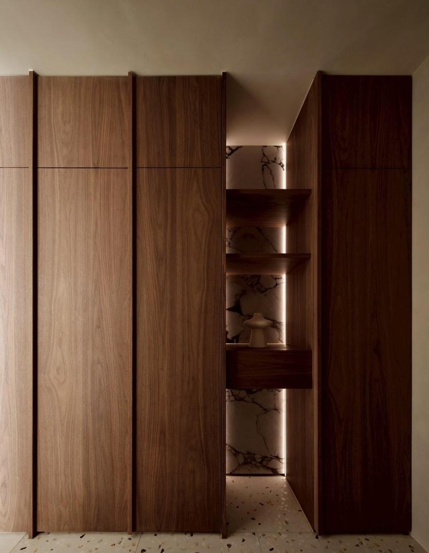 老房爆改 中式+侘寂,打造自带松弛感的家-4