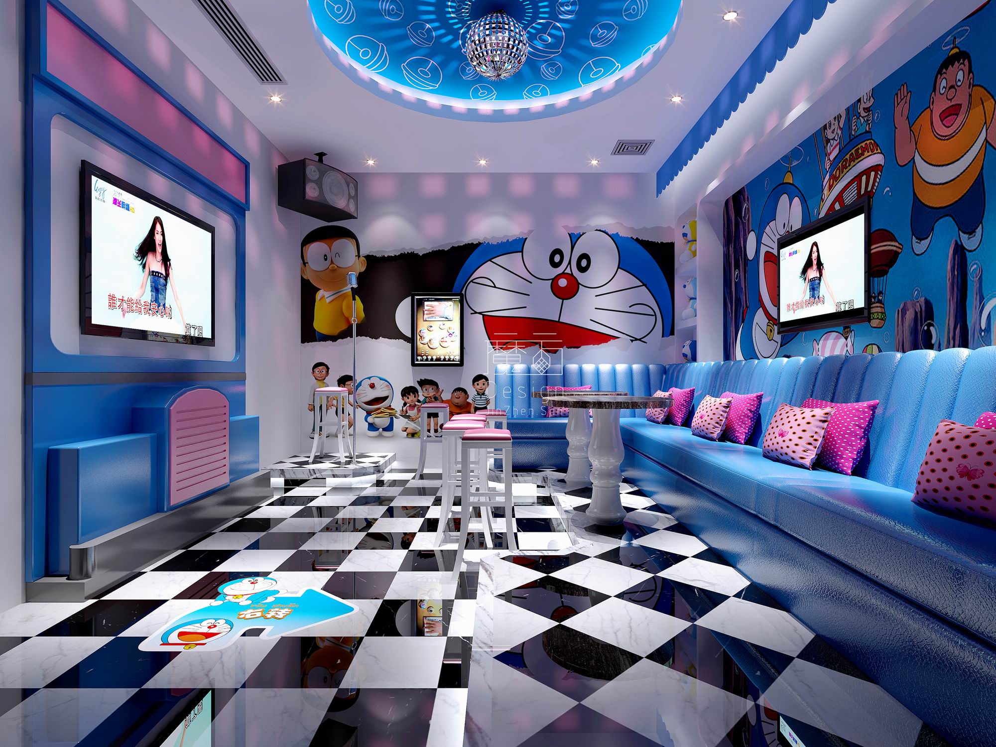 河北张家口友乐迪氧吧KTV-9