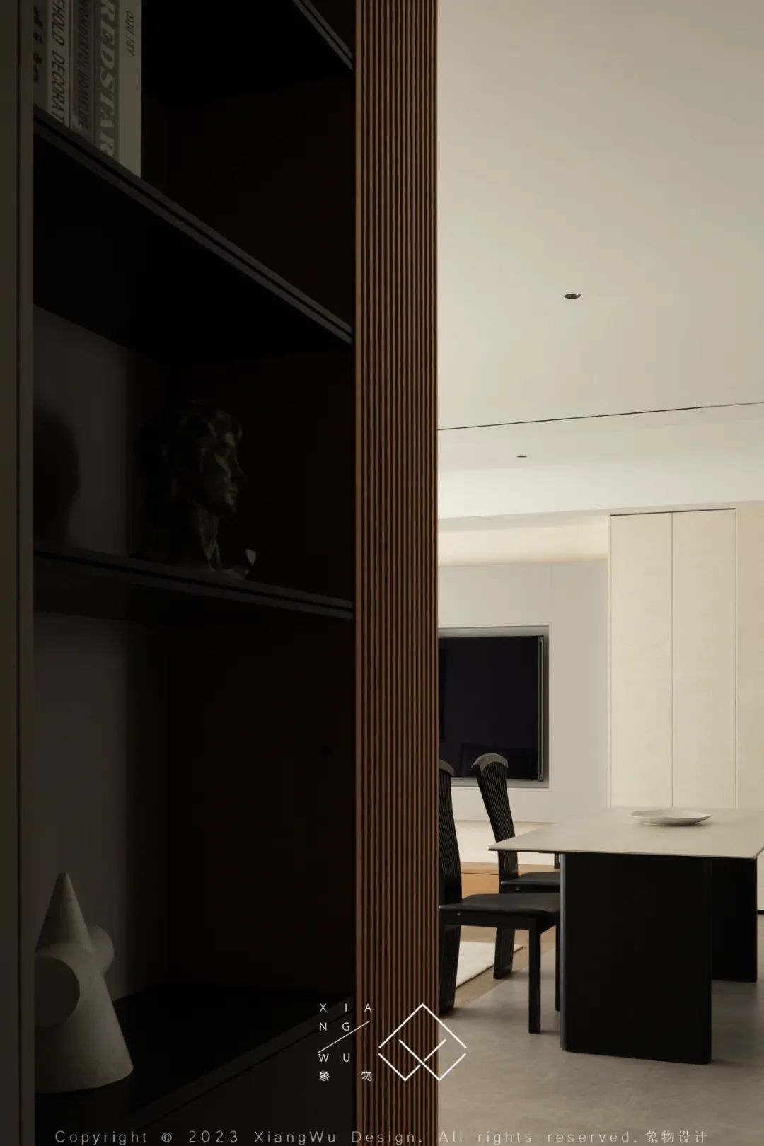 奶油色调的简约诗意空间丨中国常州丨象物设计-23