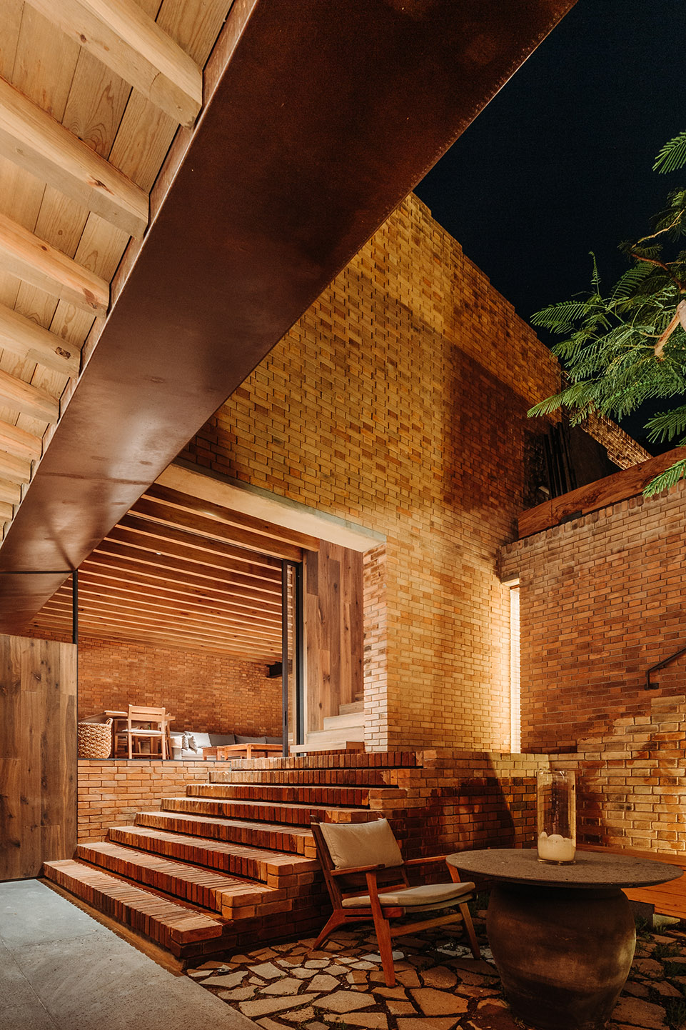 墨西哥 La Peña 湖畔住宅丨Central de Arquitectura-98