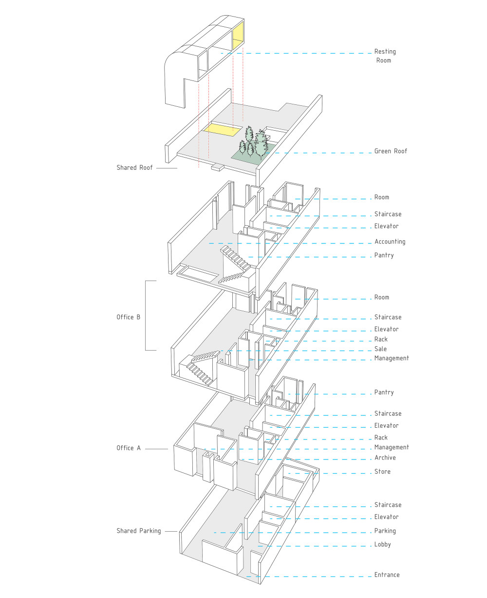 伊朗扎敏办公楼-16