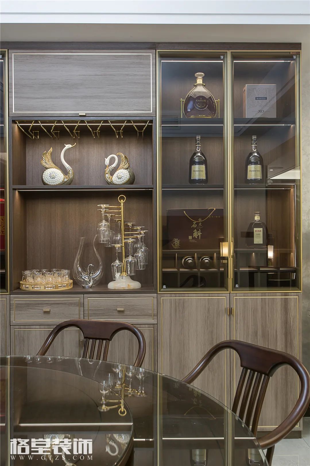 常山浅水湾 92#中式美墅设计丨格堂装饰-45