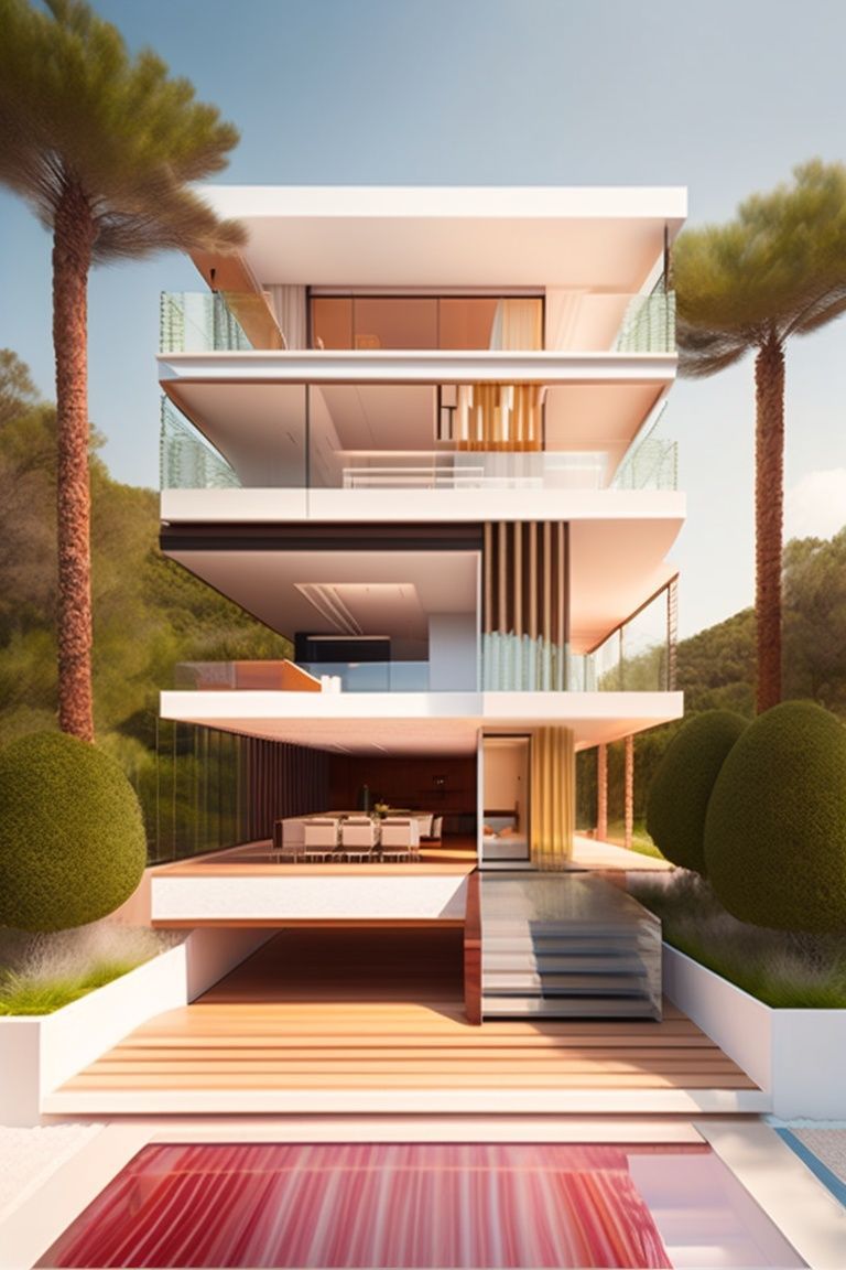 不同建筑师风格的芭比之家设想丨未实际设计,涉及Le Corbusier等多位建筑师-28