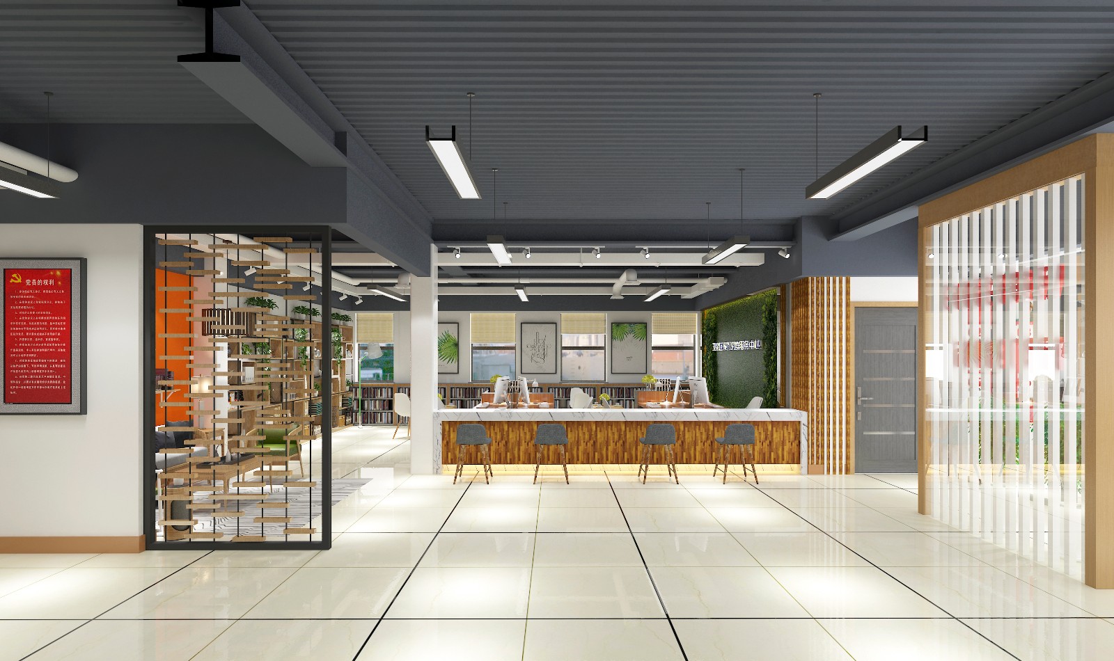 内蒙古呼和浩特家兴党群服务中心-9