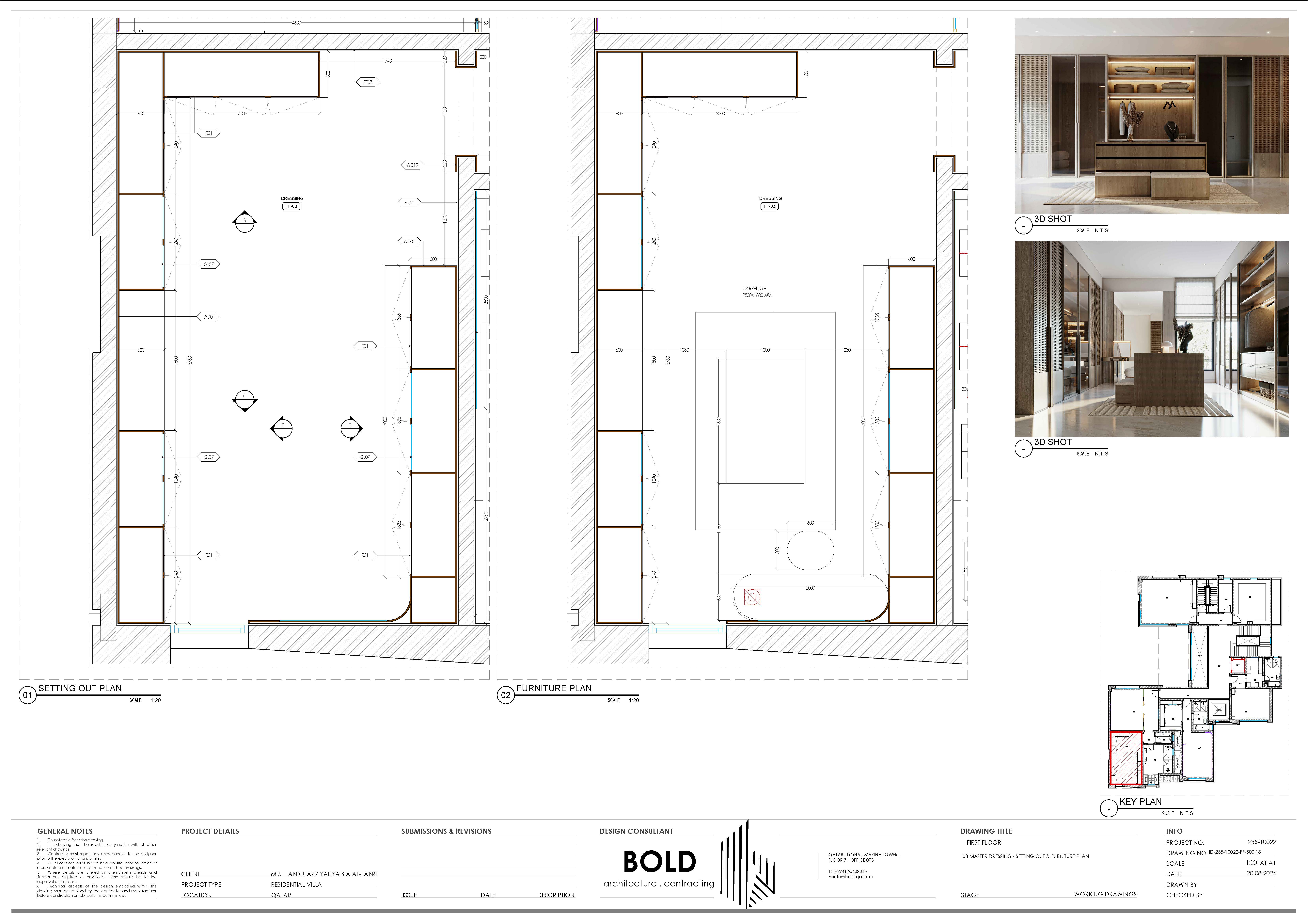 更衣室技术图纸项目丨卡塔尔丨BOLD.CO.-7