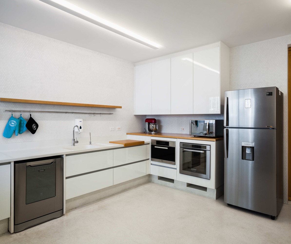 巴西 Campo Belo Residence 现代主义风格翻新-38