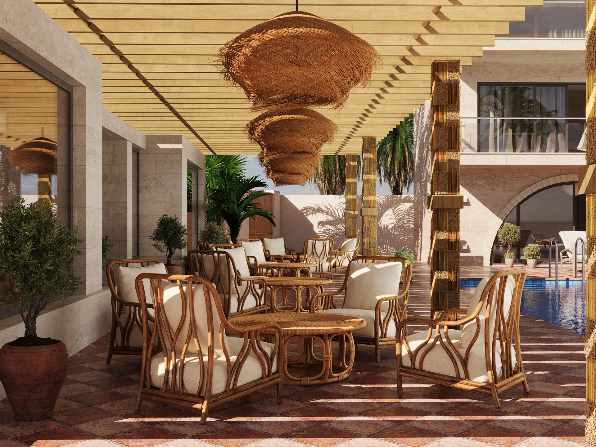 海滩酒店,水疗酒店外部丨tetiana_visual_3d-4