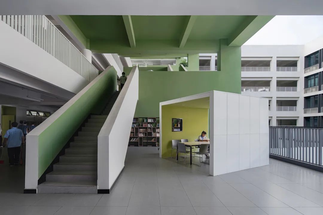 深圳市龙华区行知中学丨中国深圳丨筑博设计联合公设-68