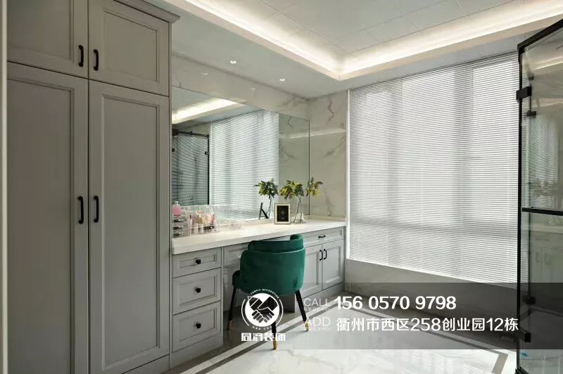 同济大宅全案设计中心美式轻奢排屋案例解读-26