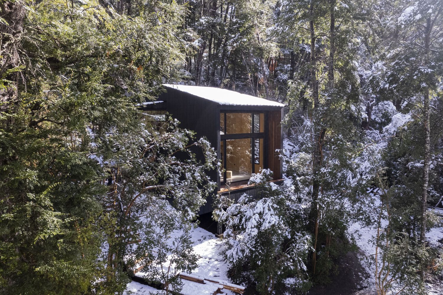 融入自然的"景观小屋"——Patagonia 阿根廷 Casa Gallareta-10