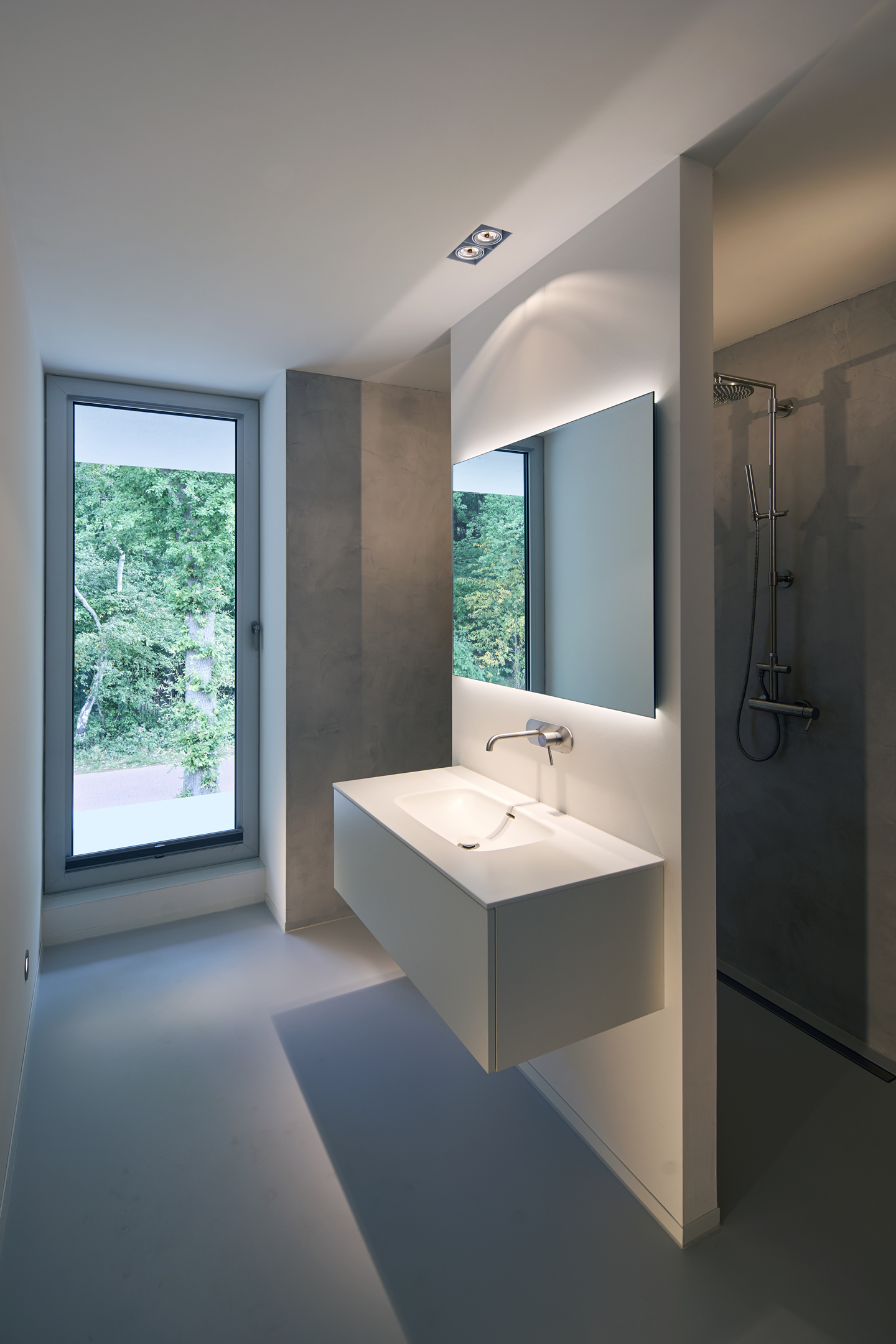 荷兰森林边缘的 N-House 别墅,极简设计与自然环境的完美融合-30