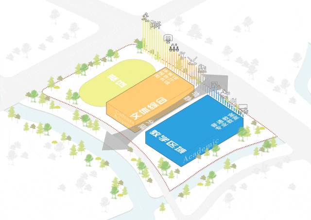【AT】启迪设计新作｜南京大学苏州附属小学，滋养生命韧性的立体教科书-14