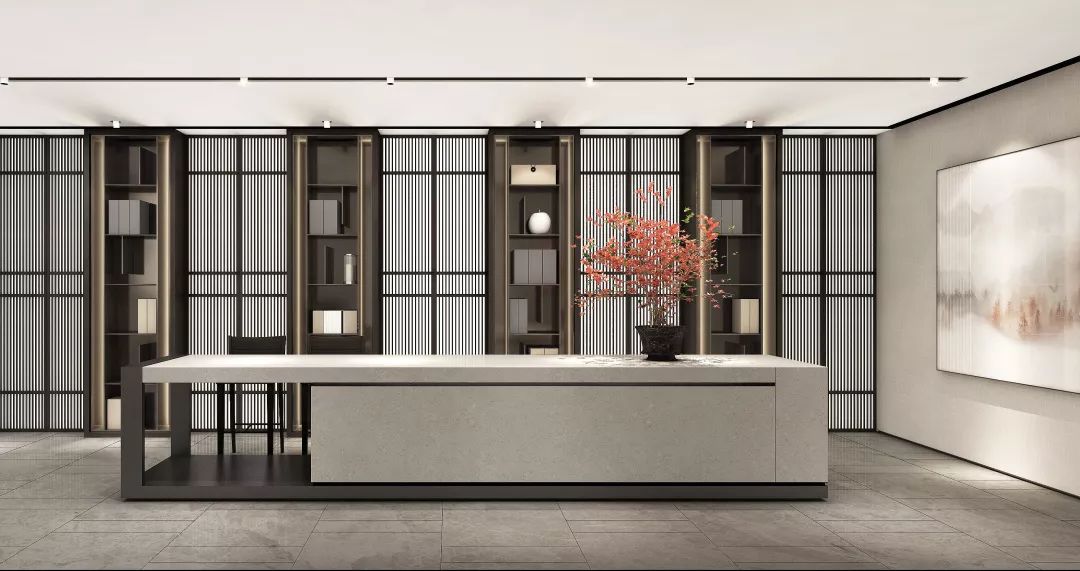 青岛融创红岛壹号院 | 现代中式合院，诗意栖居-61
