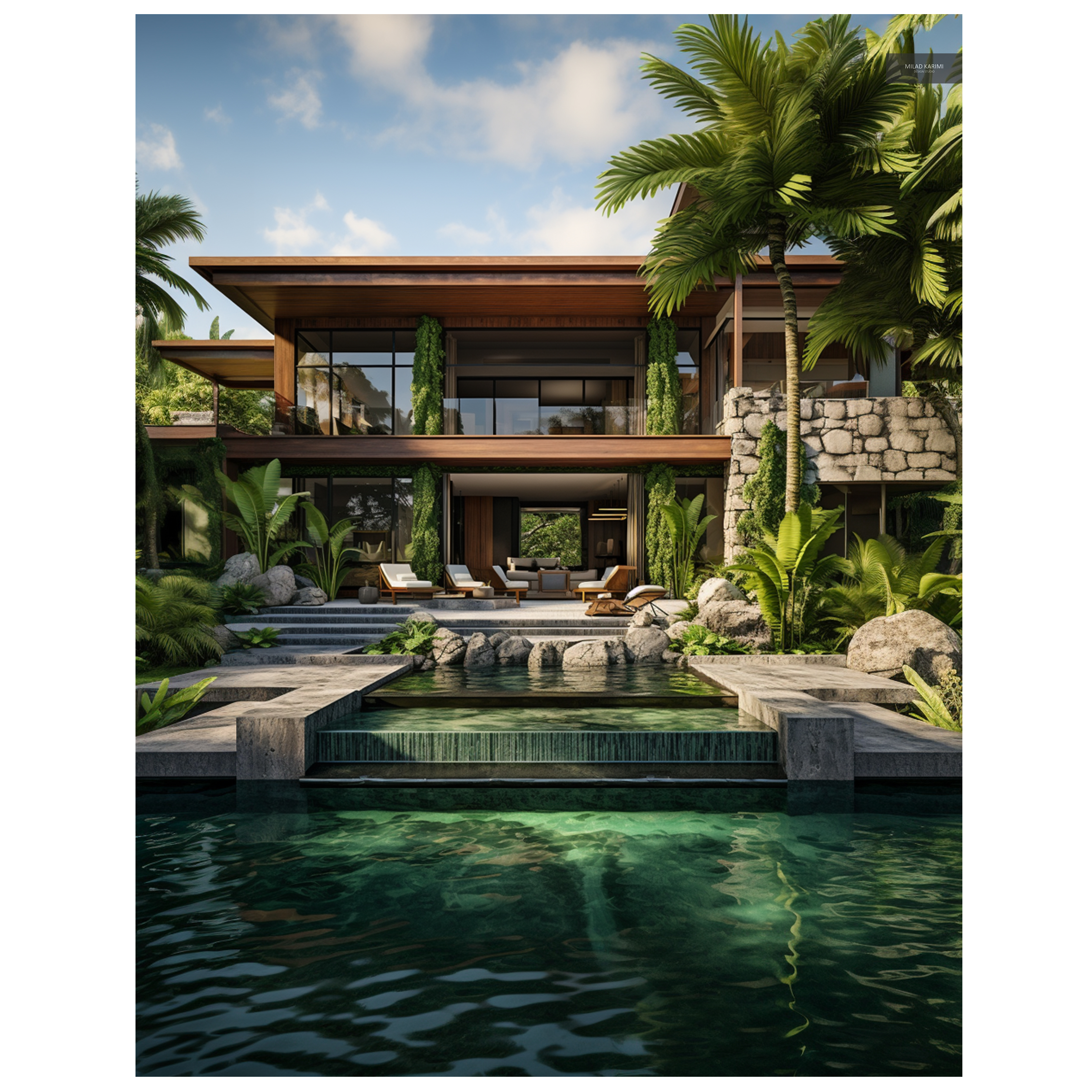 Vila in Humid & Temperate Climate Concepts-2