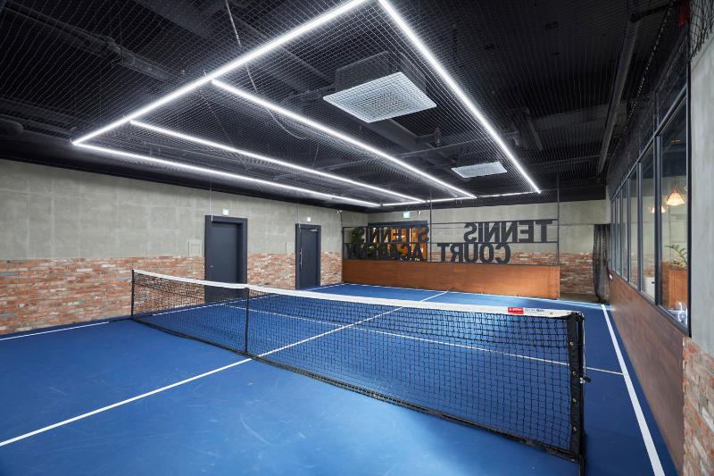 简约清新 106 平室内网球场馆设计-14