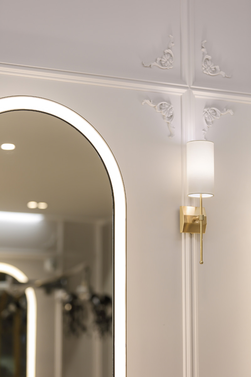 现代简约 36 平美容室设计 打造金色与白色的精致空间-25