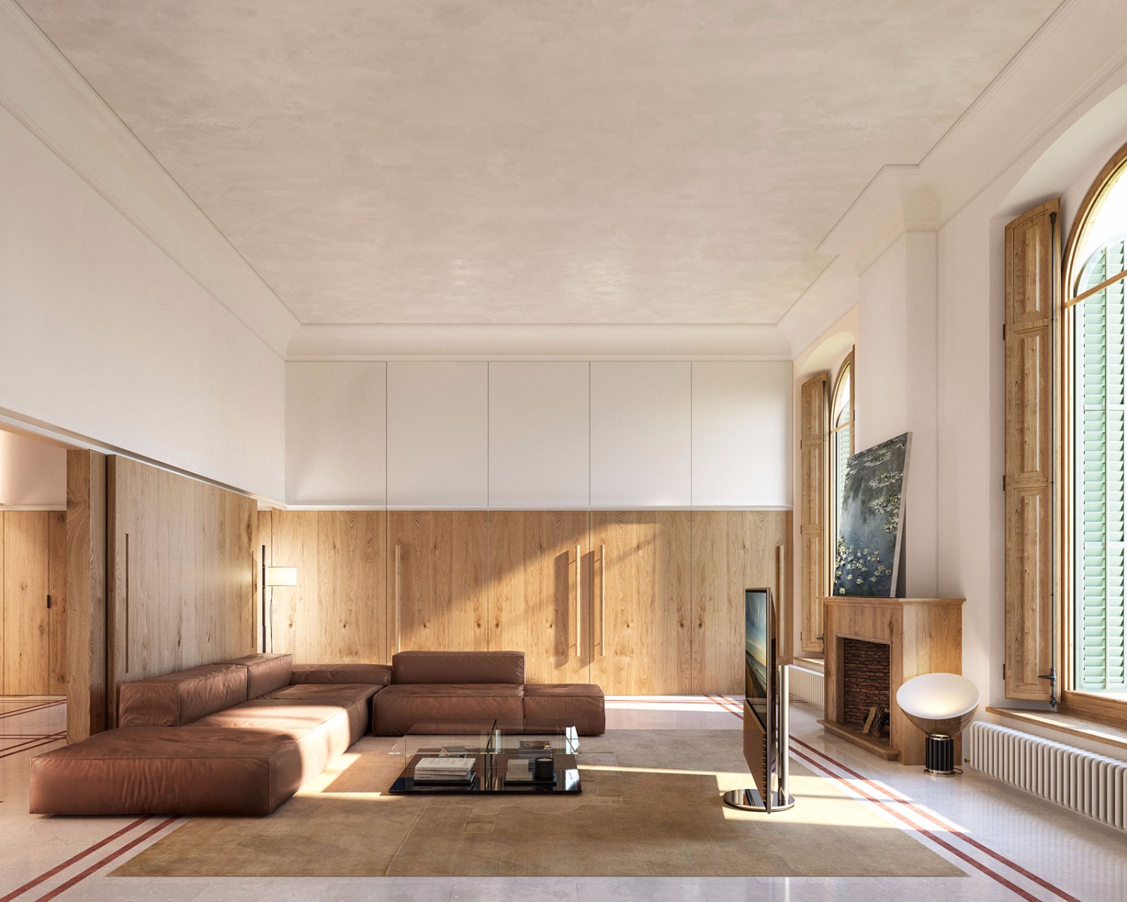 集农场小屋和现代住宅为一体的居住空间-2