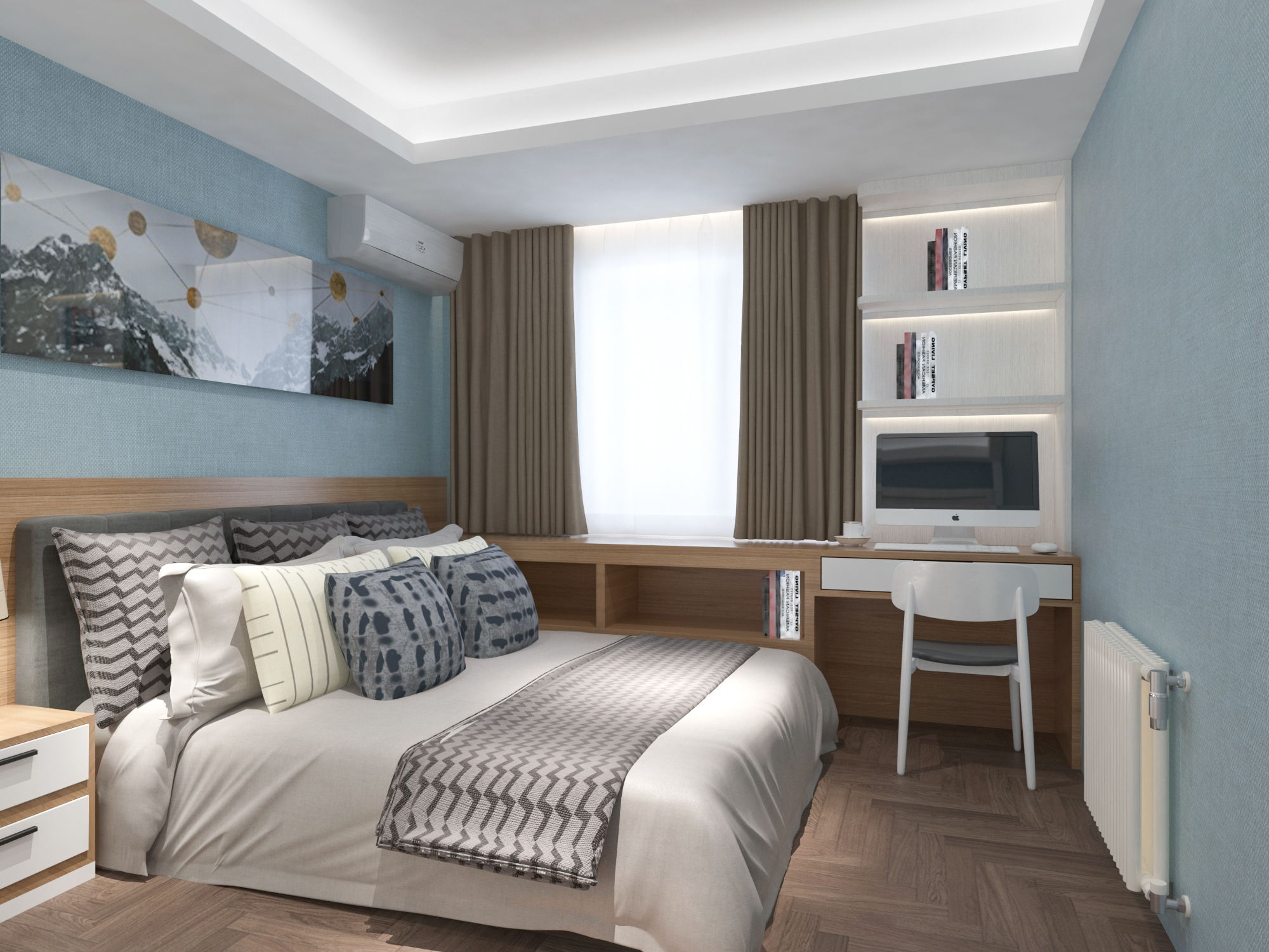 80平家装设计-22