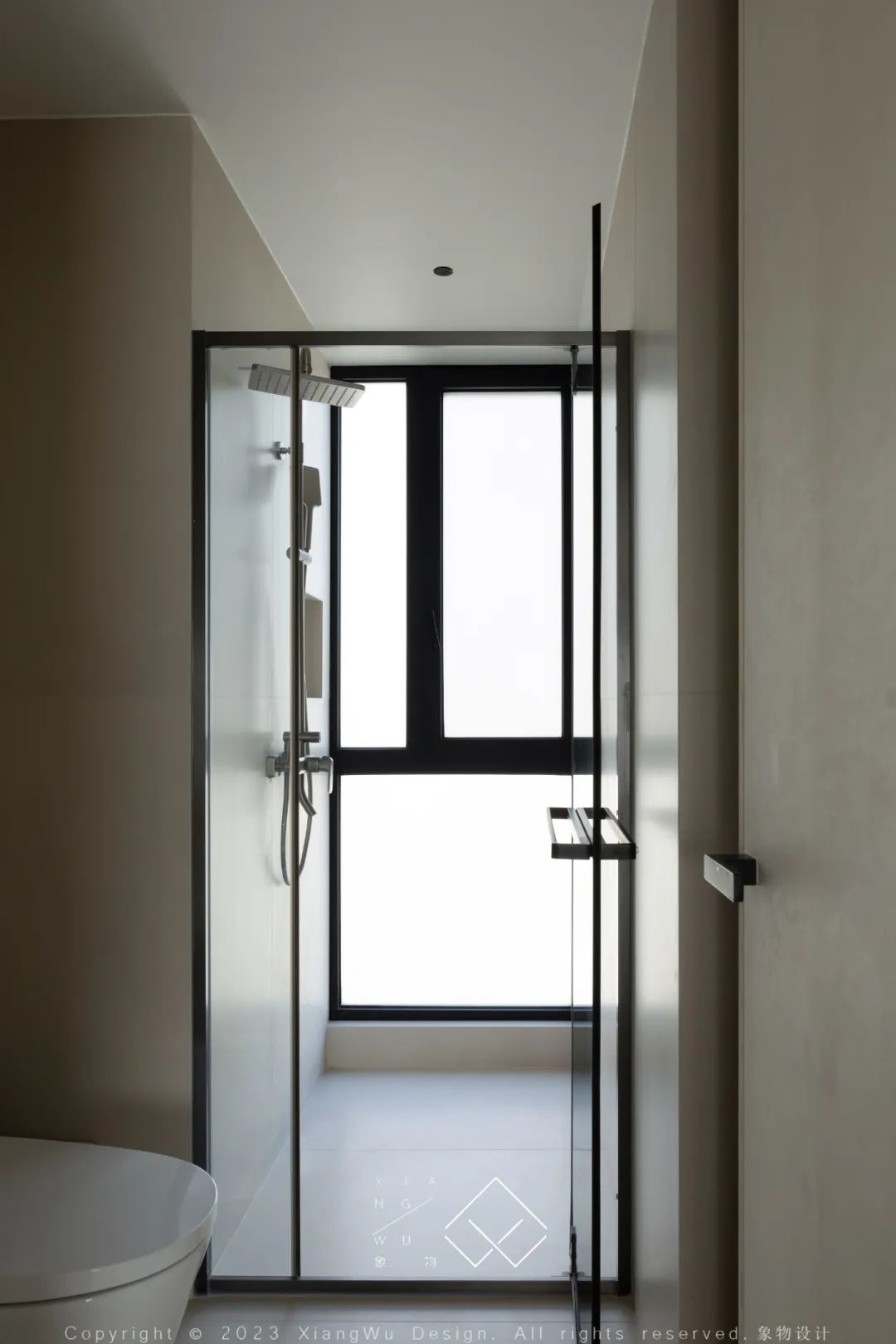 奶油色调的简约诗意空间丨中国常州丨象物设计-74