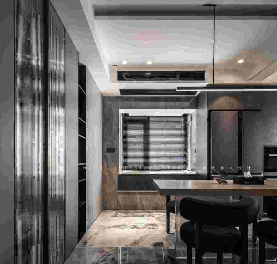 岩壑 · 武汉星海洪城现代简约住宅设计丨中国武汉丨美宅·美生设计-42