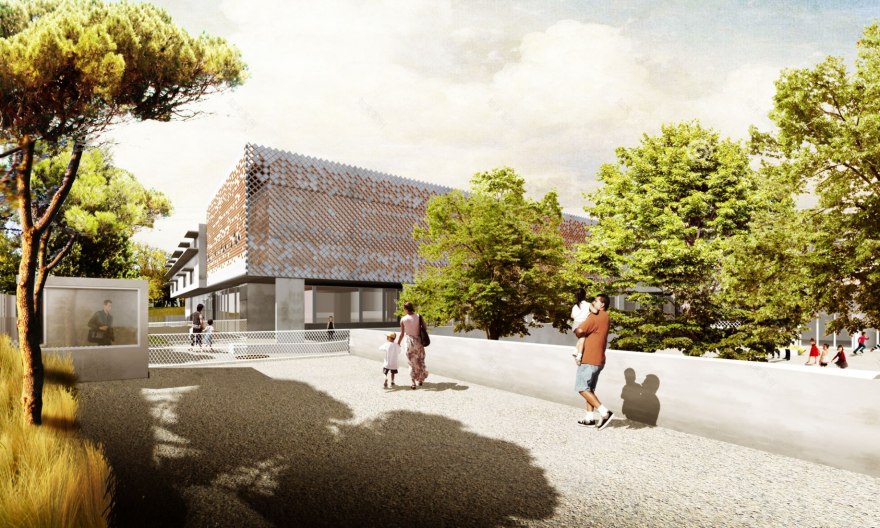 马德里法国学校儿童学校扩建项目丨西班牙马德里-15