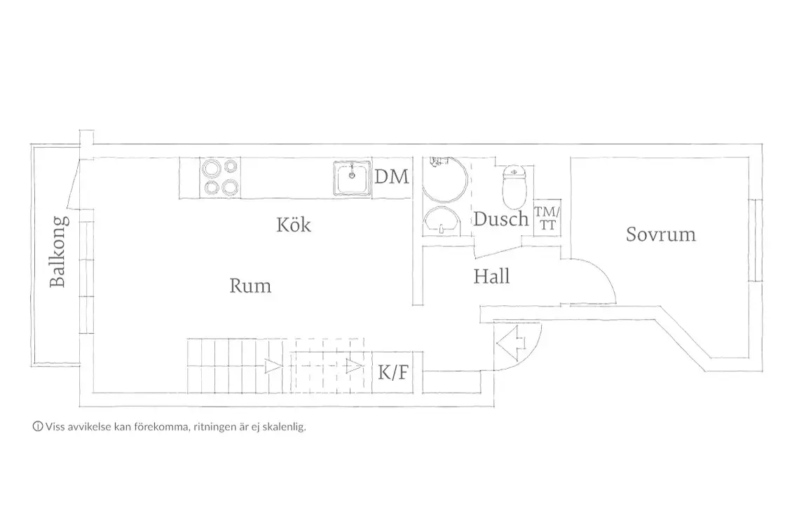 62m2 一室公寓 | 极简北欧风，巧妙利用空间-17