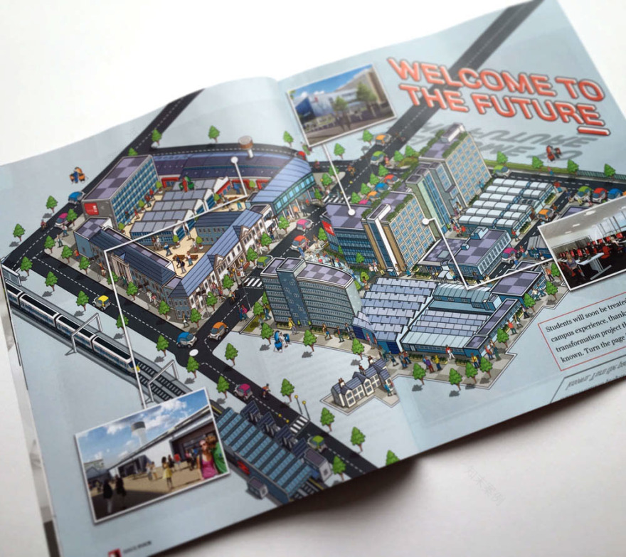 未来校园 · Staffordshire 大学校园地图-7