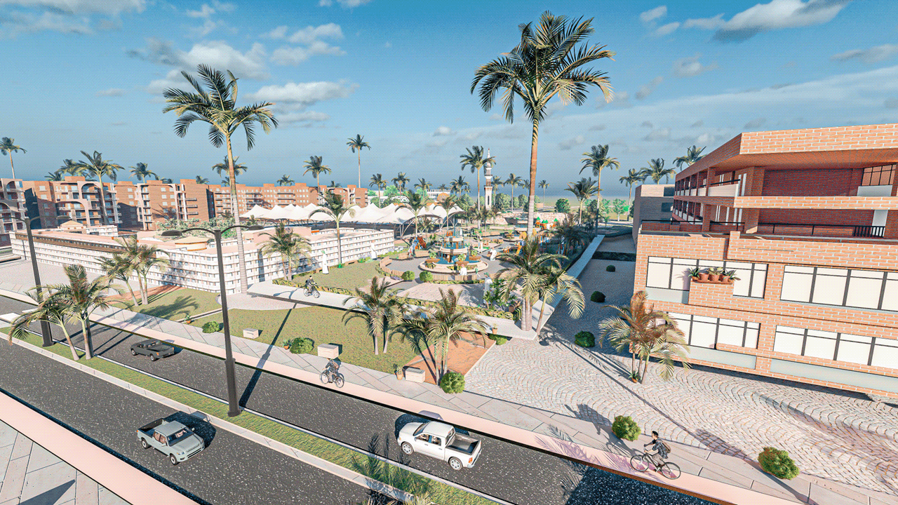 Hamam City 发展  城市规划项目丨埃及丨开罗大学工程学院建筑系-35