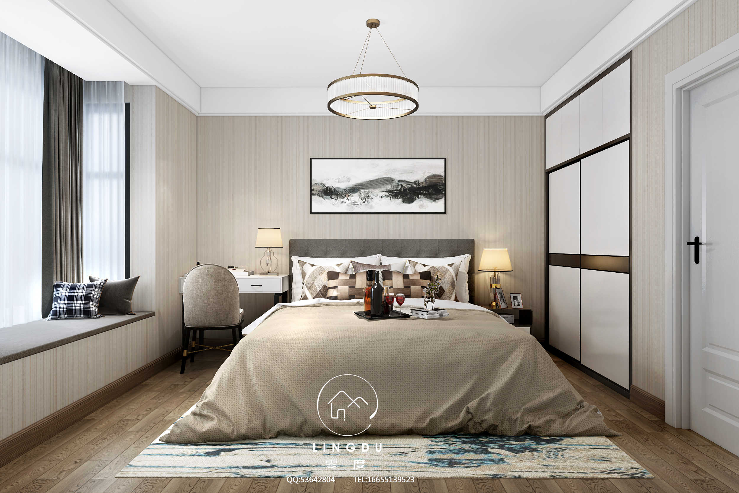 现代轻奢全屋的零度视觉设计-4