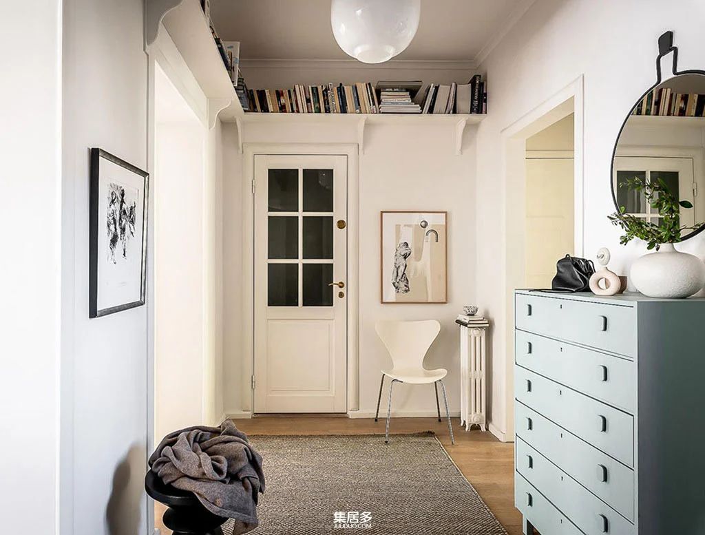 哥德堡复古温馨公寓设计-39