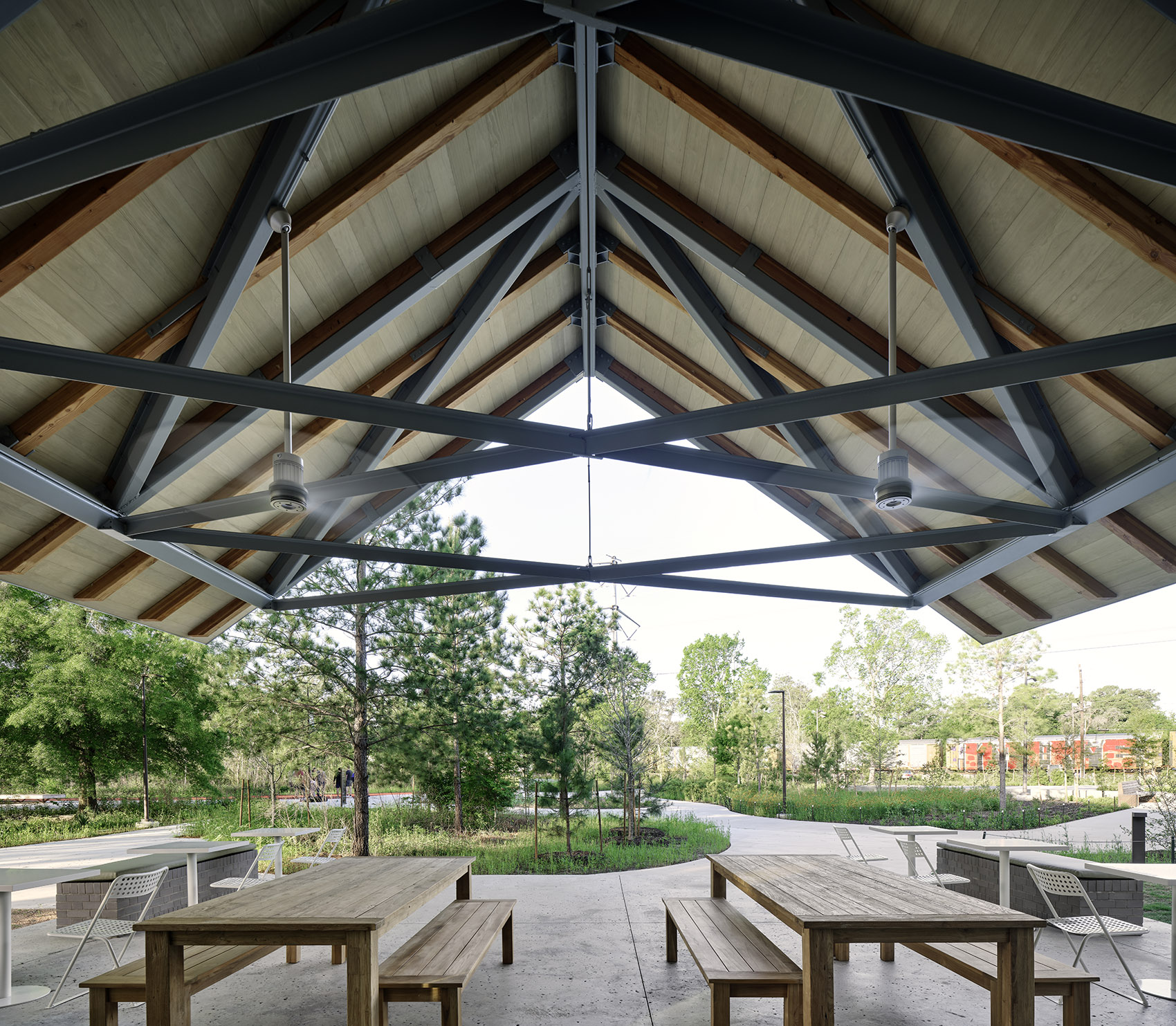 纪念公园步道中心咖啡厅丨Schaum Architects-15