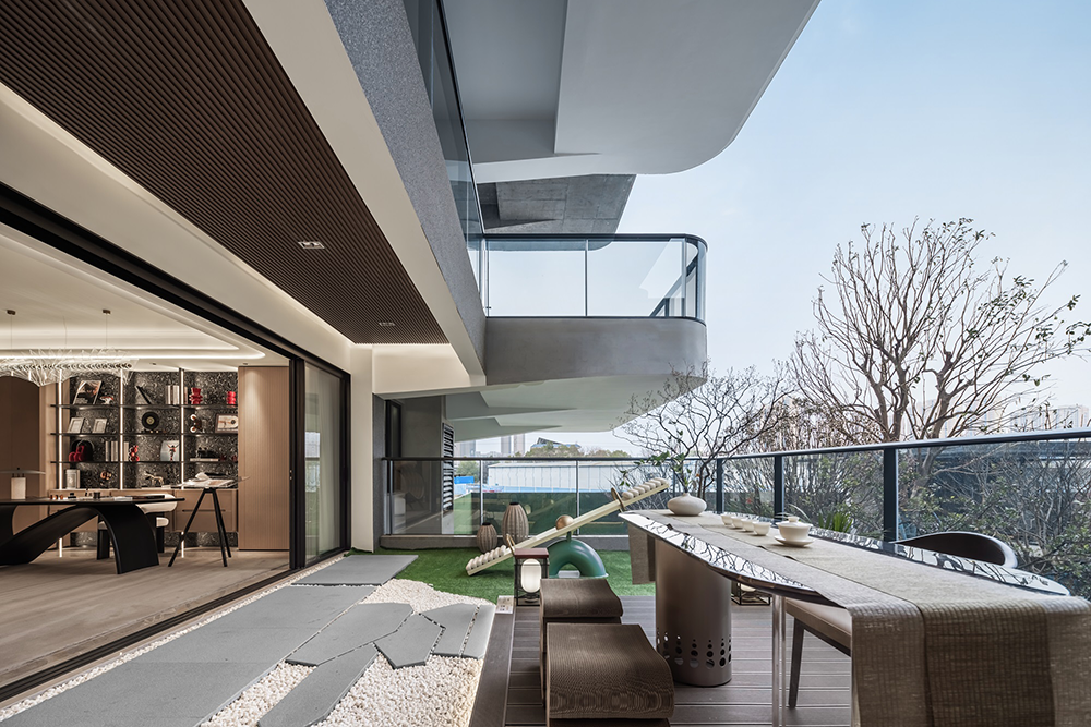 孝感九烨鼎观如院小区大堂,样板间丨中国孝感丨太谷形上-18