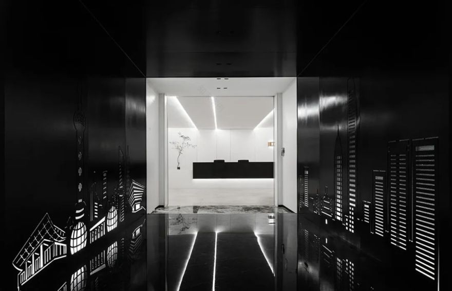 星杰国际设计 | 黑白空间中的留白序幕-5
