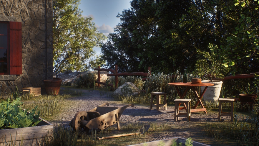 Unreal Engine中的老房子场景-4