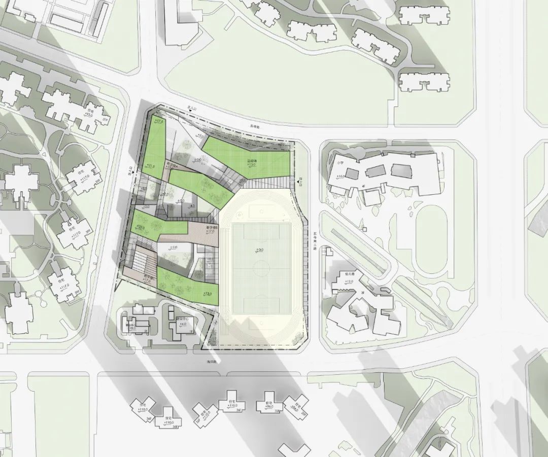 成都海洋路中学“都市绿洲”丨中国成都丨reMIX临界工作室-6