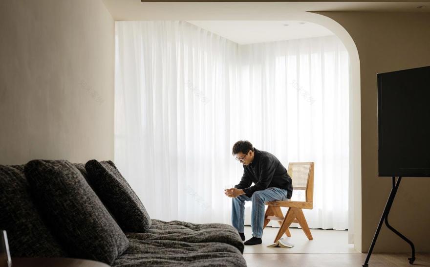 昆明侘寂风平层 · 闹市中的静谧空间丨中国昆明-48