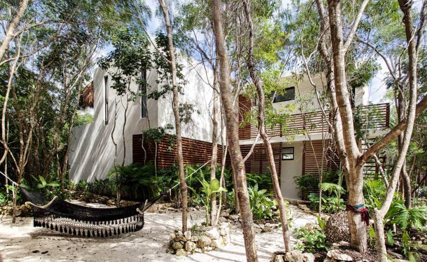 墨西哥雨林中的“Una Vida”有机别墅群-49